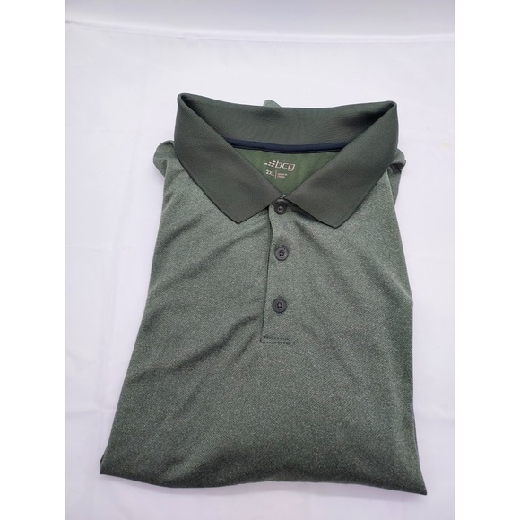 BCG Golf Polo Short Shirt Green Size 2XL‎ Pre-owned excellent condition - Picture 2 of 8